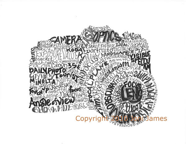 Camera Caligram Camera Calligram by calligramorama on DeviantArt