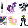 Mane 6 Favorite DC Heroes