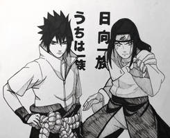 The Hyuga vs The Uchiha