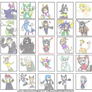 ALL MY FAN CHARS!