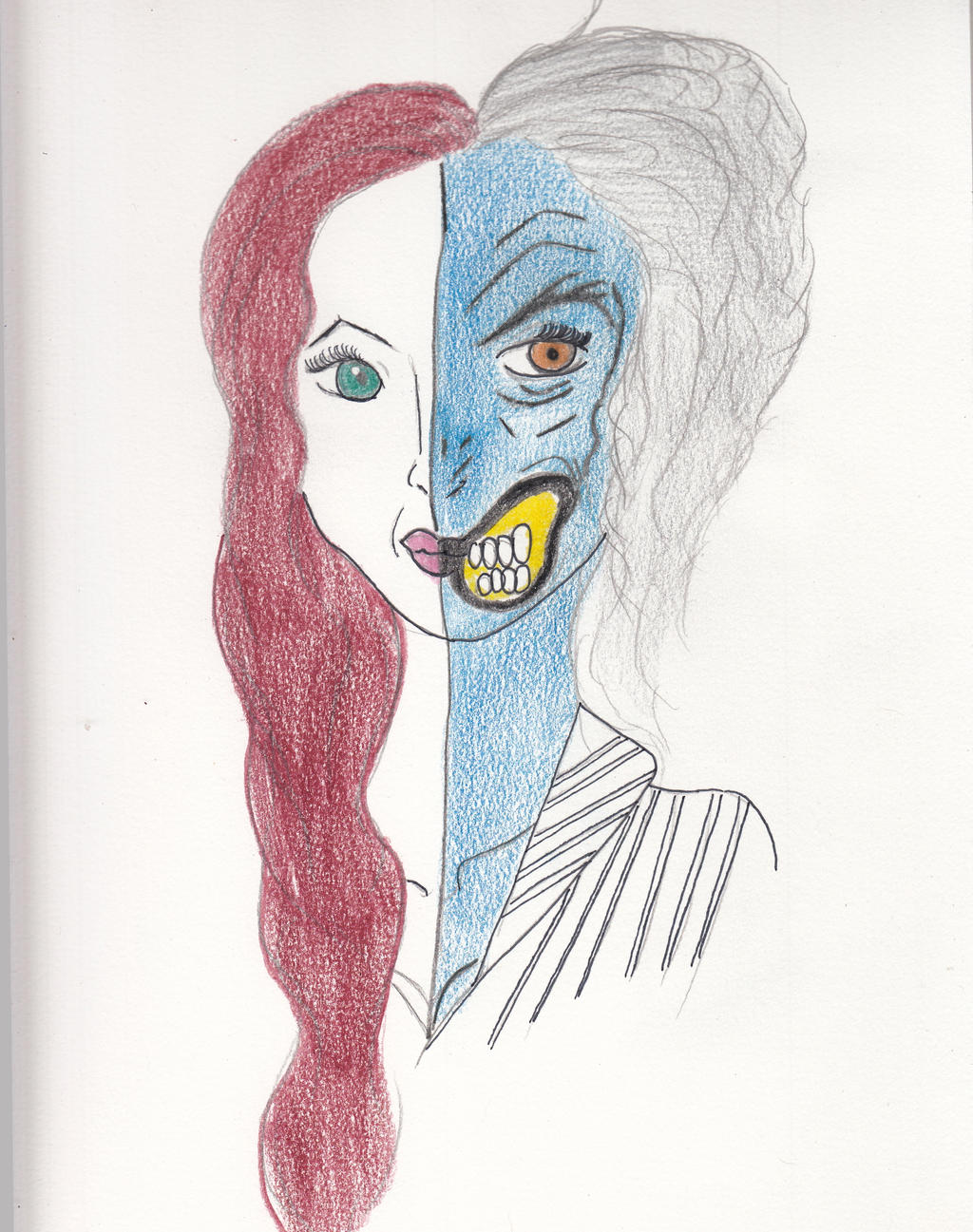 female two face by Cherrypie26 on DeviantArt