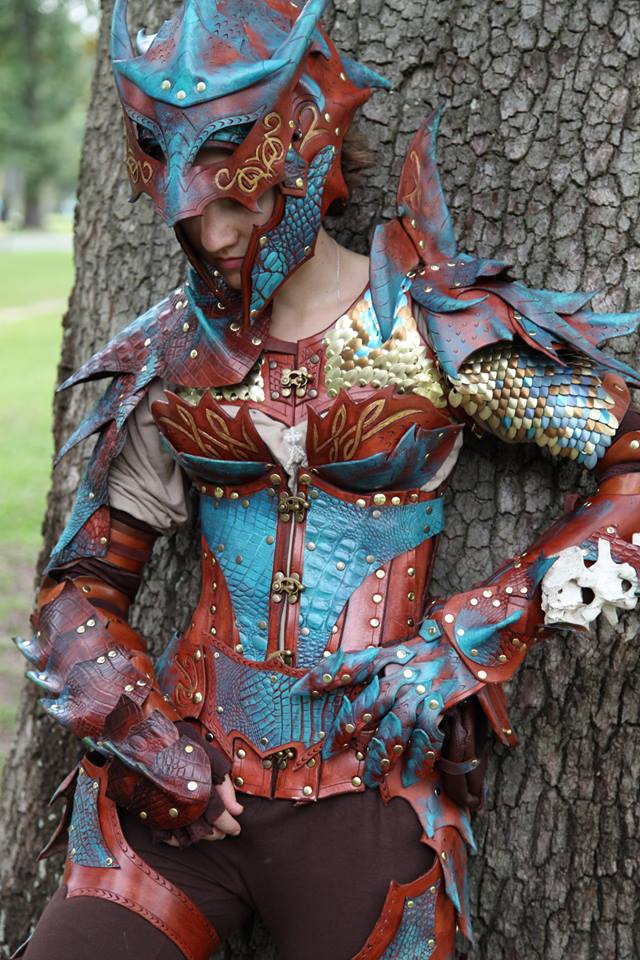 Copper Dragon Armor 2