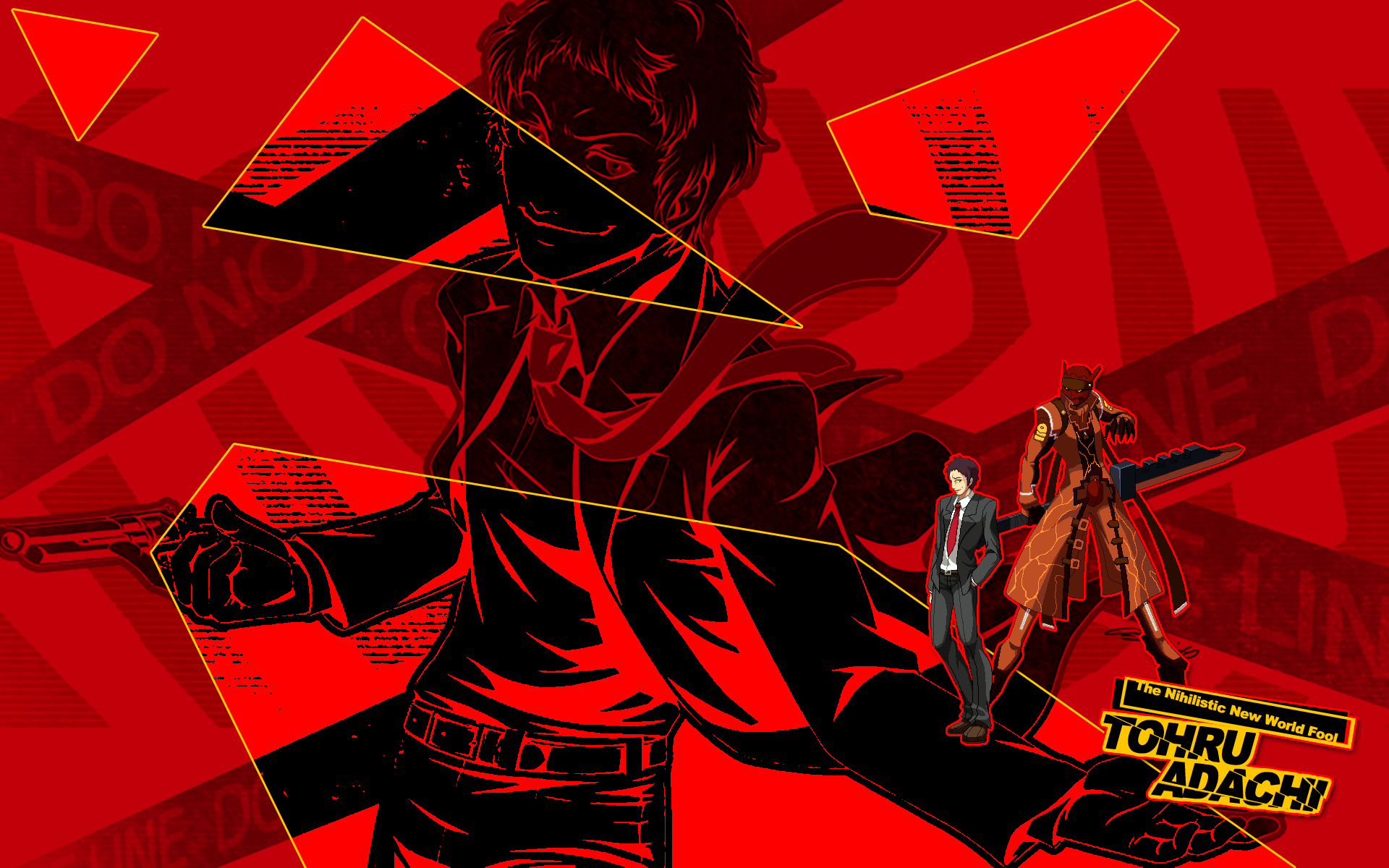 Adachi Persona 4 Uush Hd Wallpaper For Pc Ps3 By Seraharcana On Deviantart