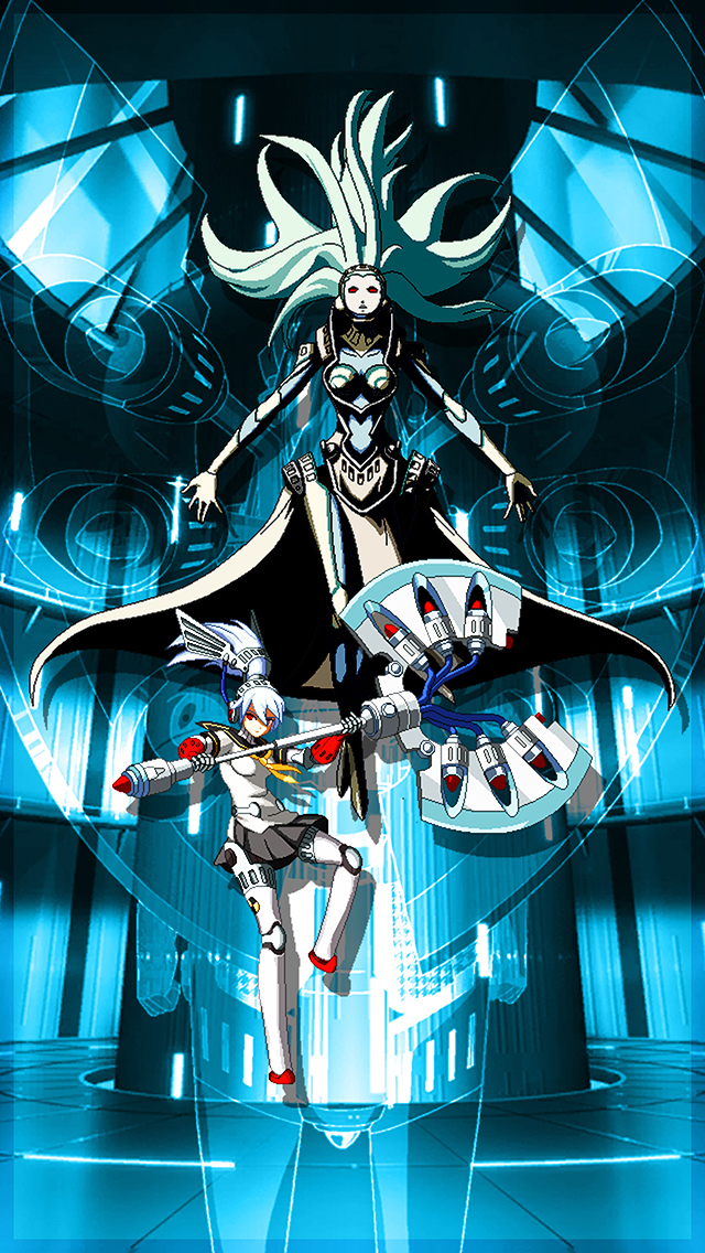 Labrys - Persona 4 Arena iOS Wallpaper