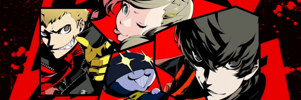 Persona 5 - All-Out Attack Twitter Banner by seraharcana on DeviantArt