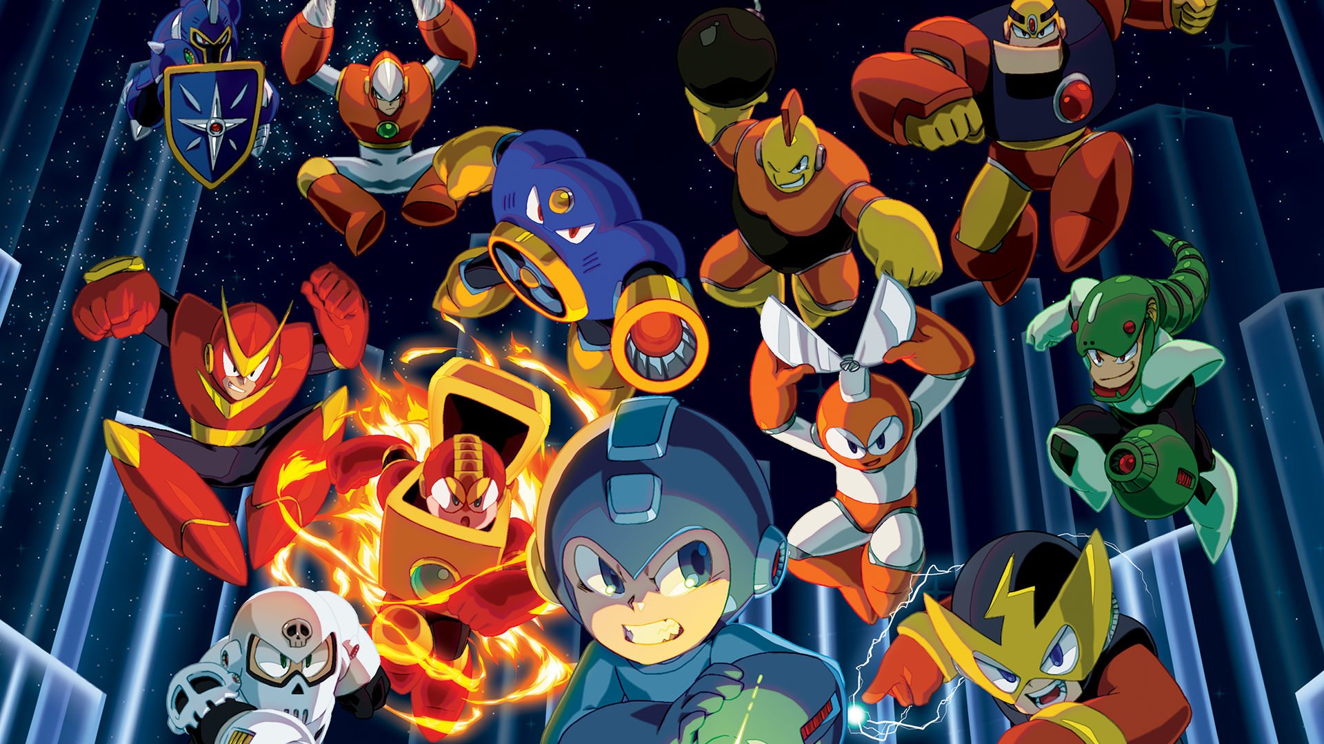 Mega Man Legacy Collection - Wallpaper 1