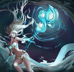 Janna Splashart Fanart [Krita]