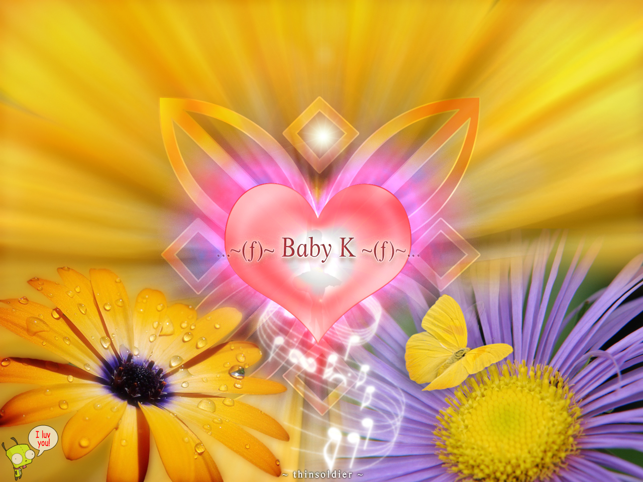 Baby K Wallpaper no1 2k3 v-2