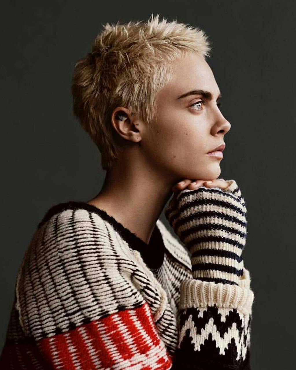 Cara Delevingne Short Hair By Dabadalia On Deviantart