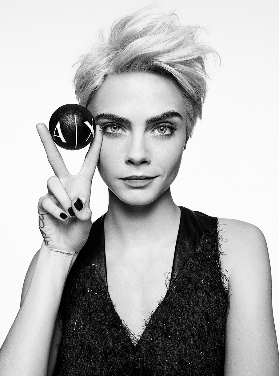 Cara Delevingne Short Hair 2 B W By Dabadalia On Deviantart