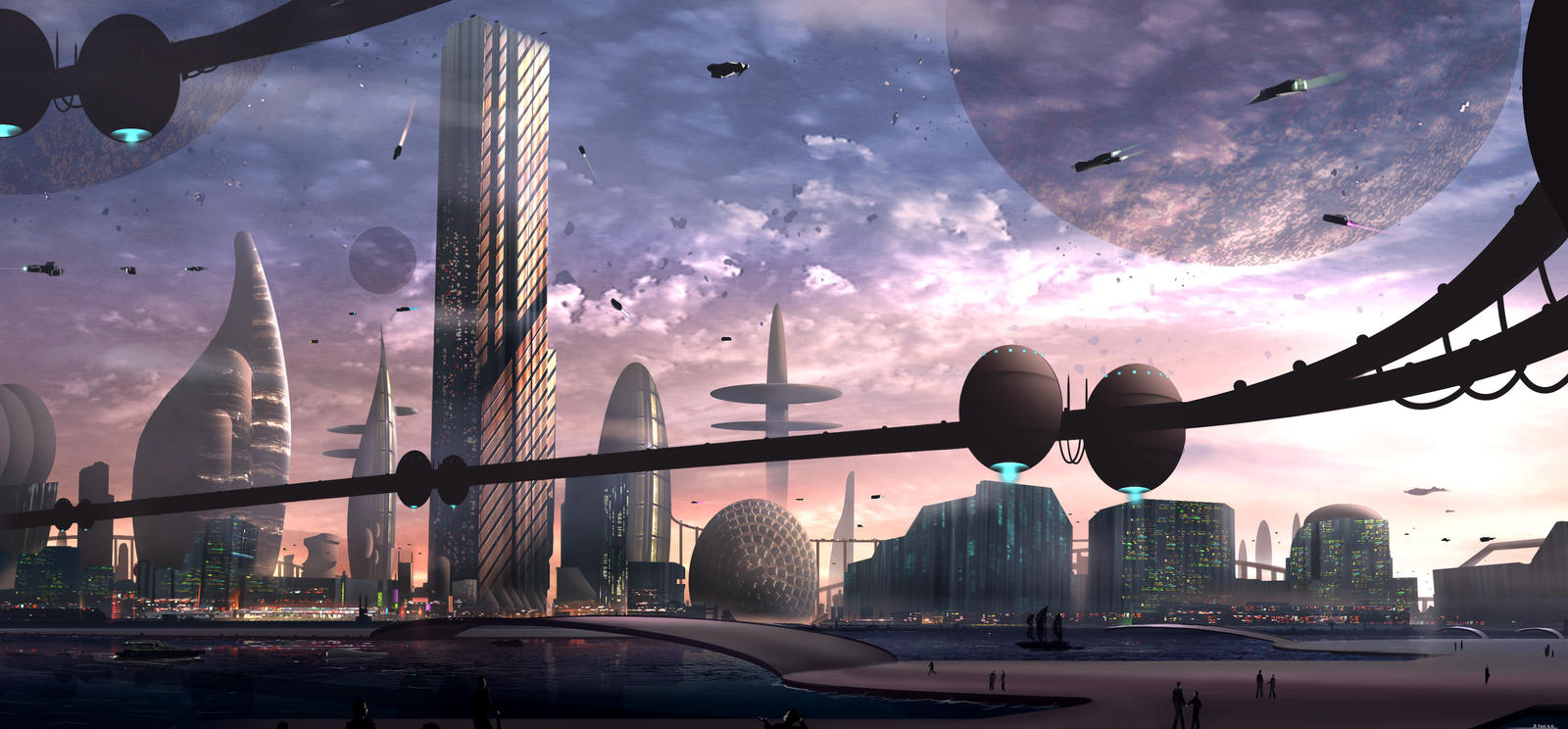 City Futur sci fi