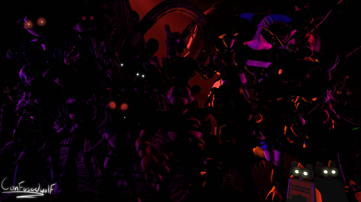 Five Nights At Freddy's Security Breach Wallpaper by GareBearArt1 on  DeviantArt