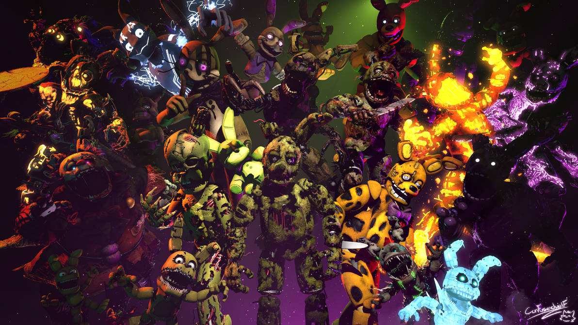 Springtrap V2 FNaF Springtrap Generations V2 (speedart) by Confusedwolf26 on DeviantArt