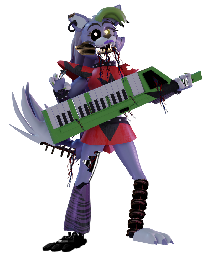 Withered Roxanne Wolf by DoggoDaArtist on DeviantArt