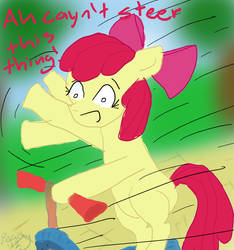 Applebloom Can't Drive