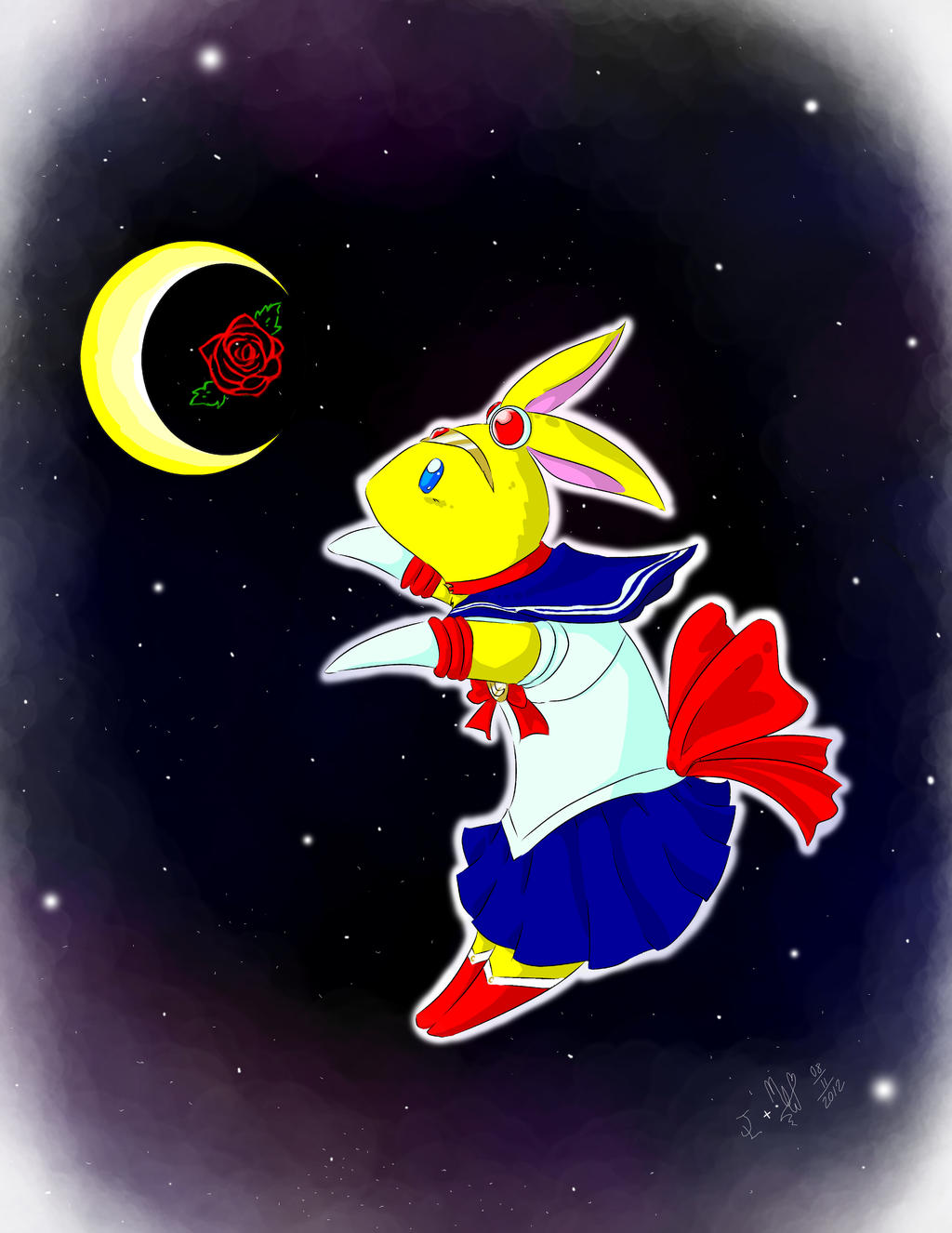 Sailor Bunny by Nyanzilla on DeviantArt