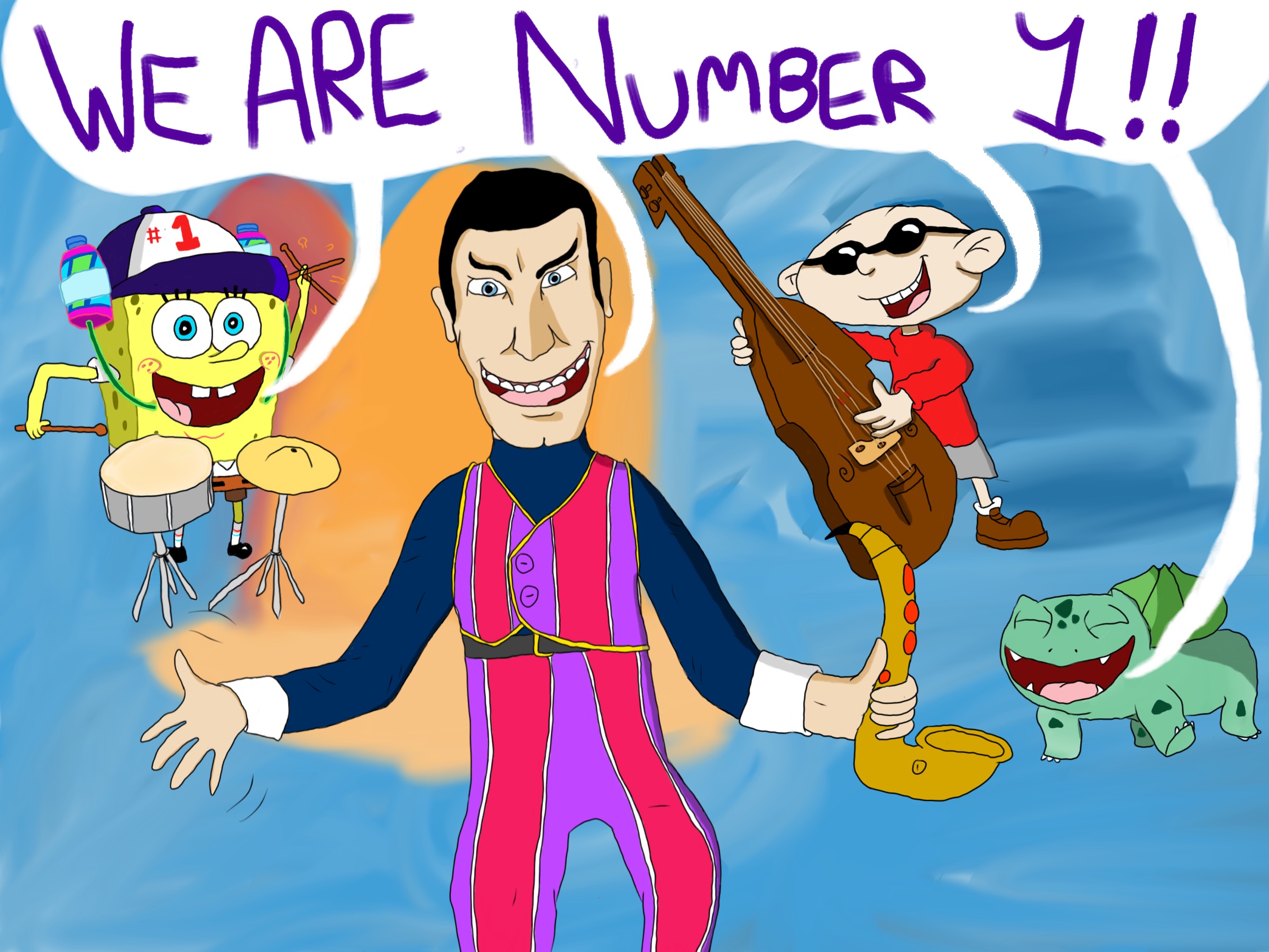 Robbie Rotten Number One by TunesLooney on DeviantArt