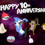 Regular Show- 10 Year Anniversary Pic