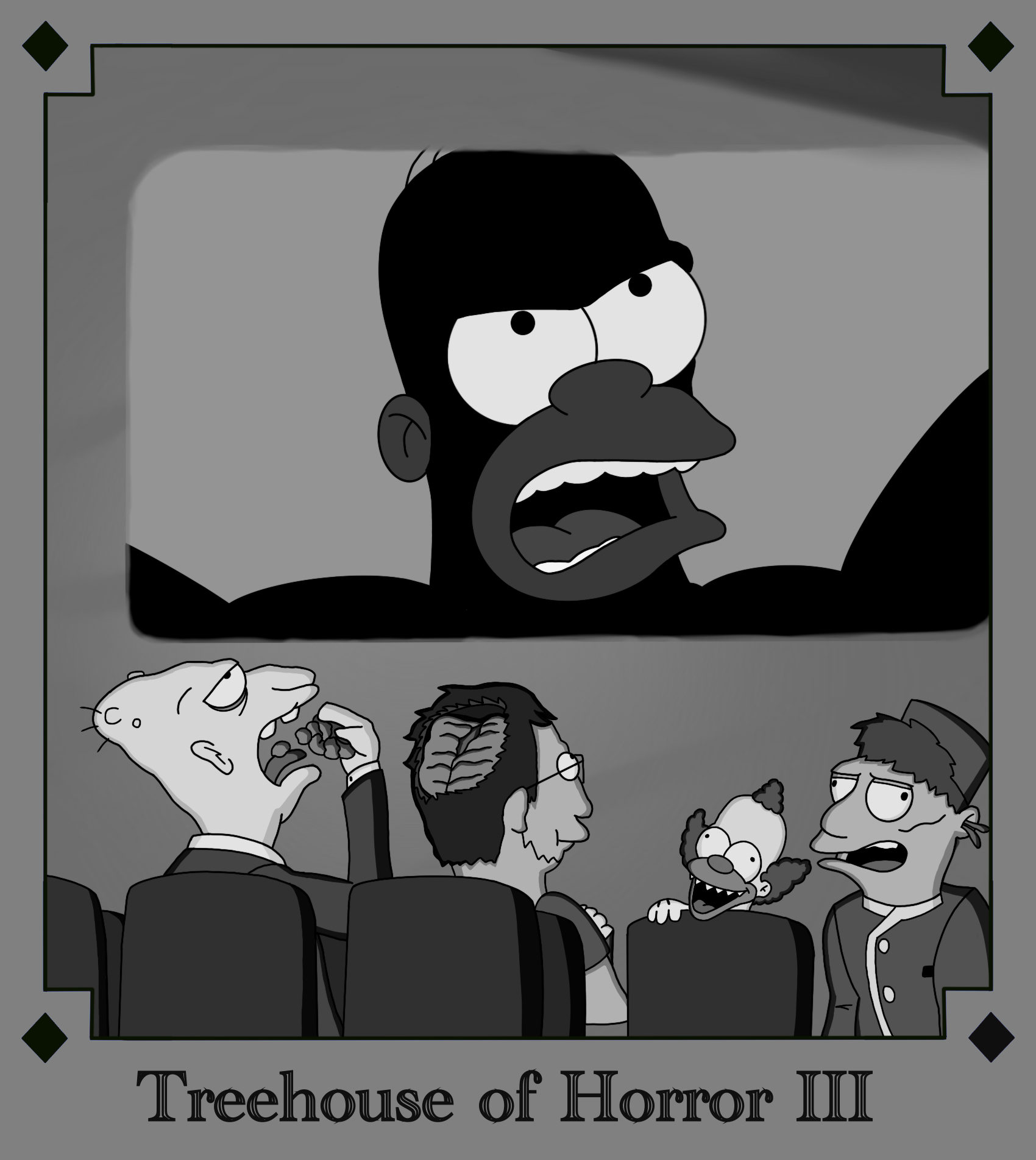 Horror3 Treehouse of Horror III Marathon Piece by TunesLooney on DeviantArt