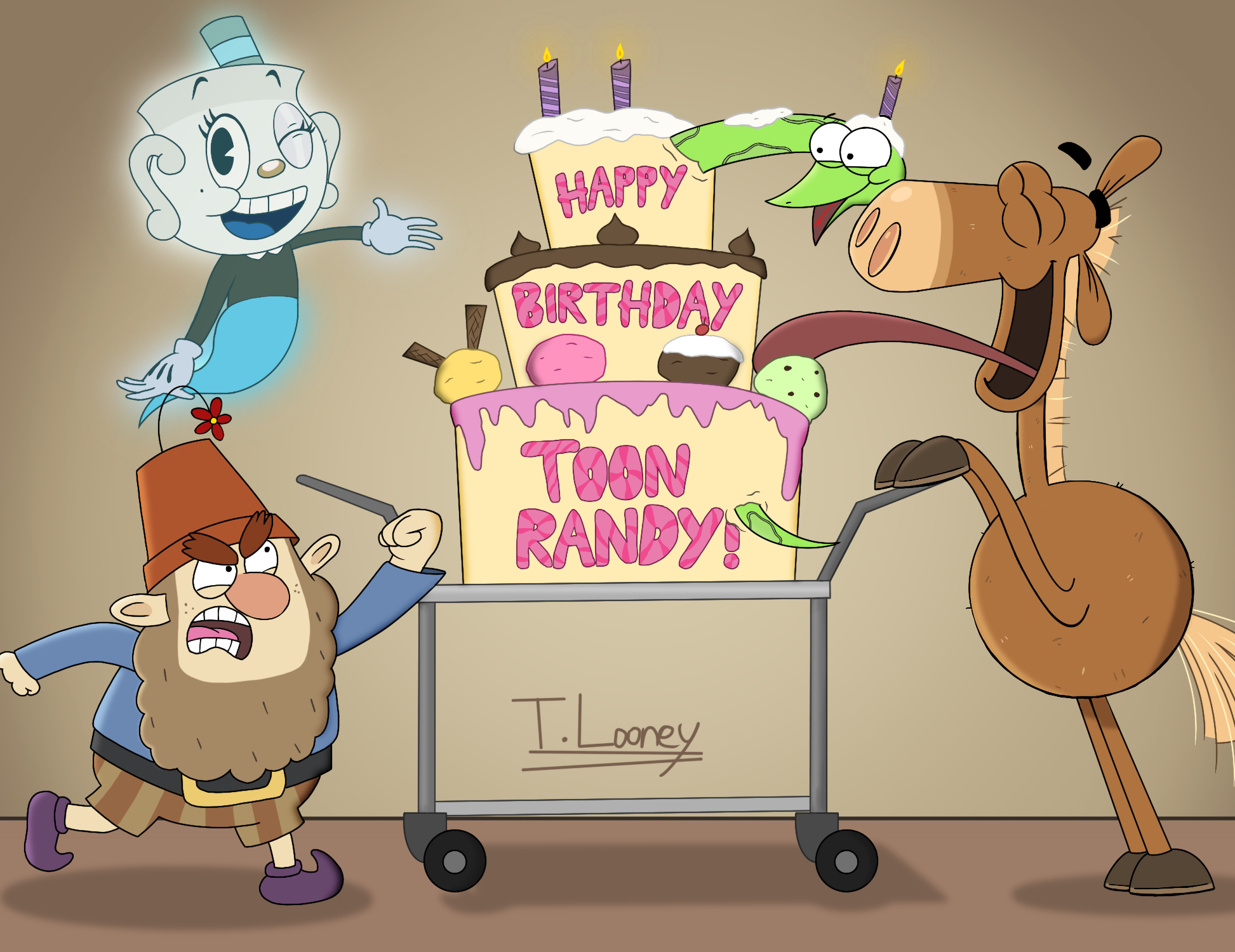 Happy Birthday, Toon Randy! by TunesLooney on DeviantArt