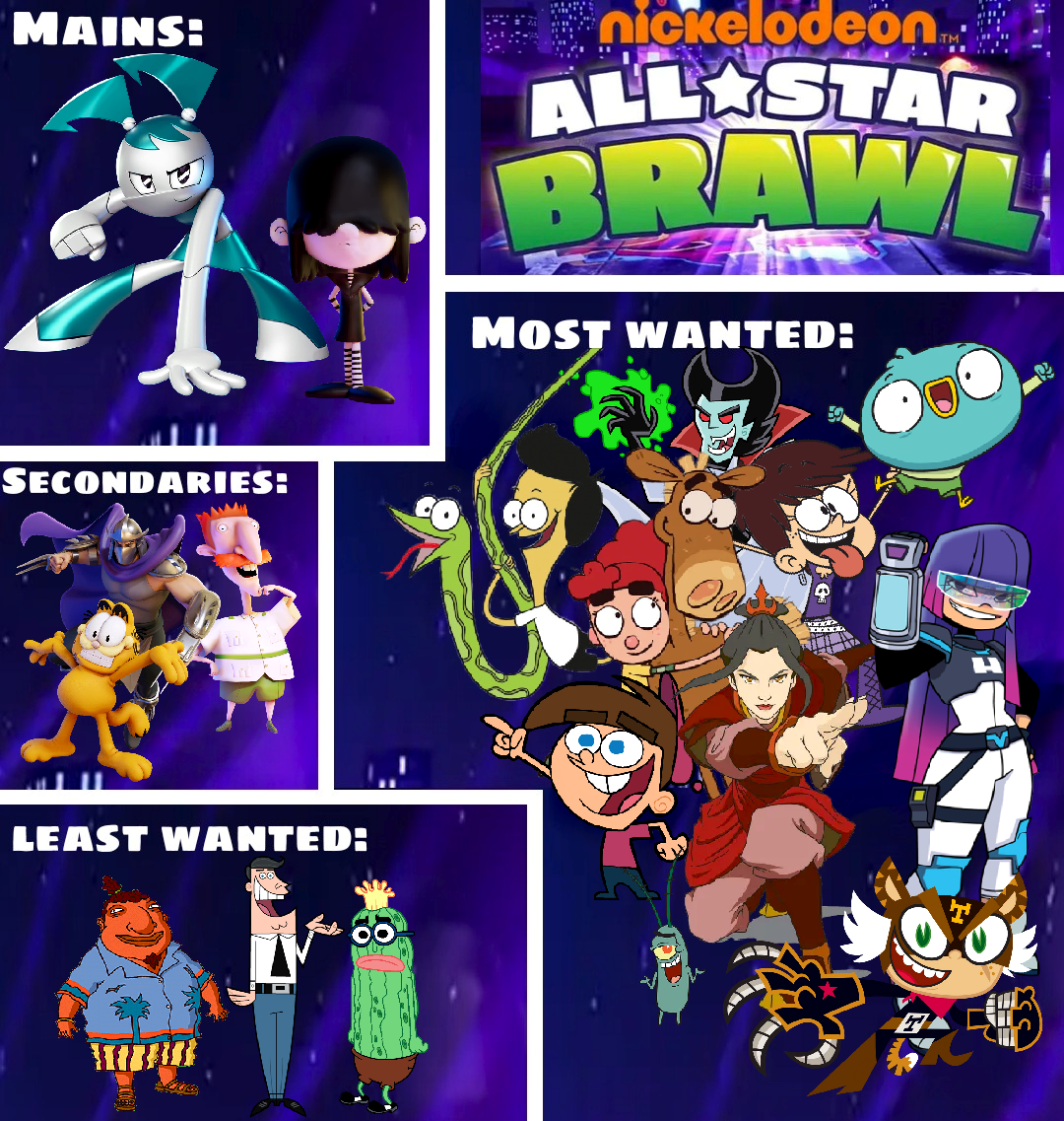 Nickelodeon Slime Crew by MegastoneXY on DeviantArt