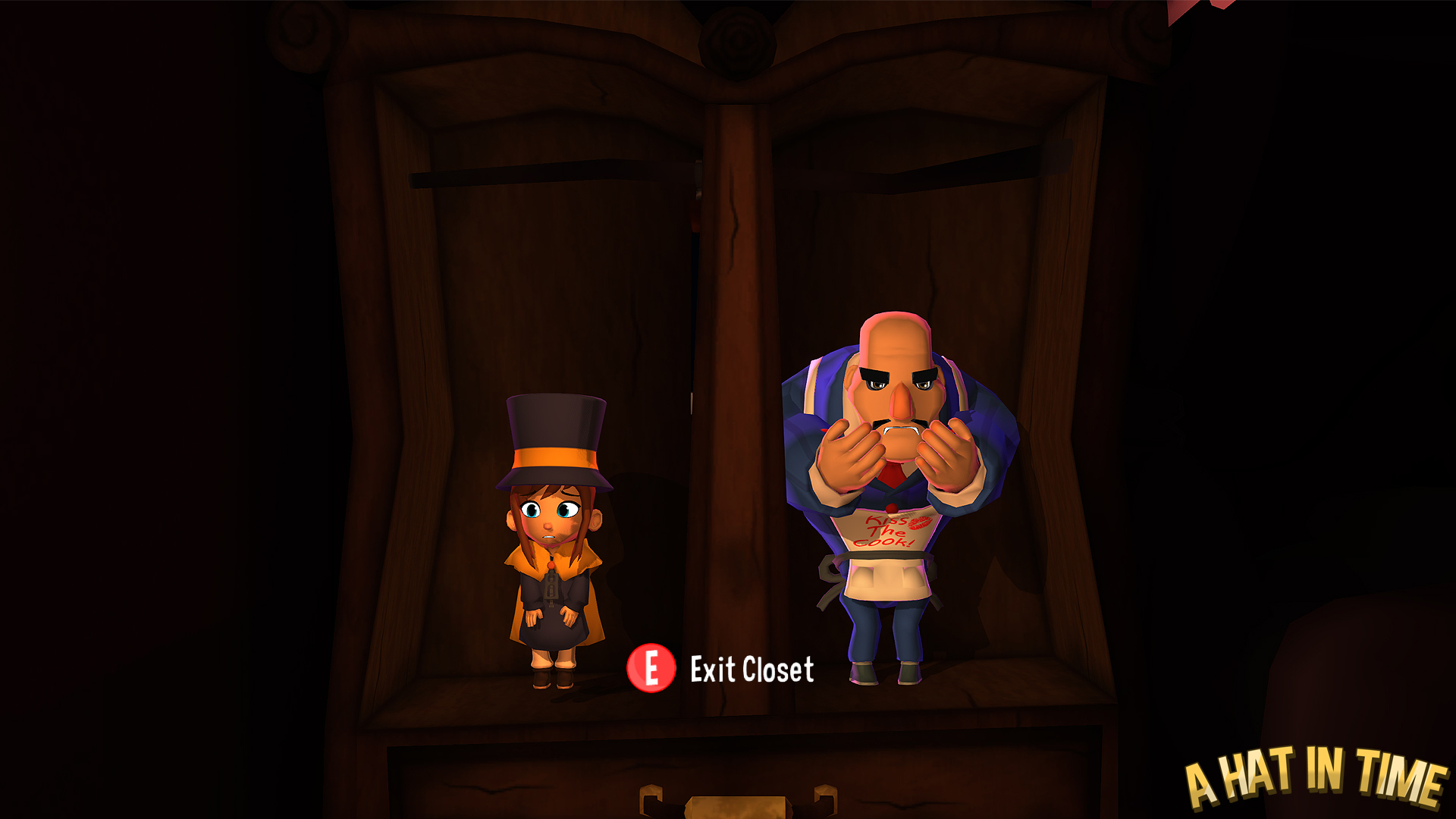 Hat Kid in a Closet