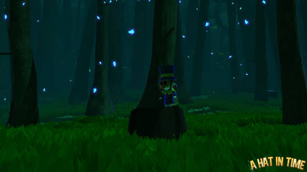 Hat Kid in the Subcon Forest