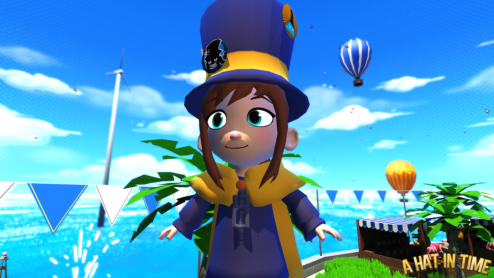 Hat Kid, a hat in time HD wallpaper