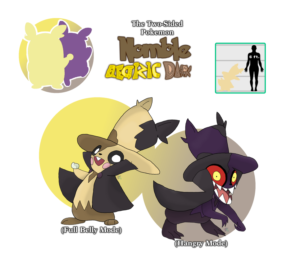 Evolving the rats - Morpeko to Nomble by GamingGranny on DeviantArt