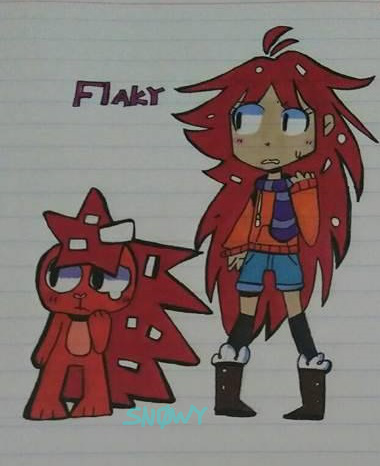 Flaky (Humanized)-HTF[TradicionalArt]