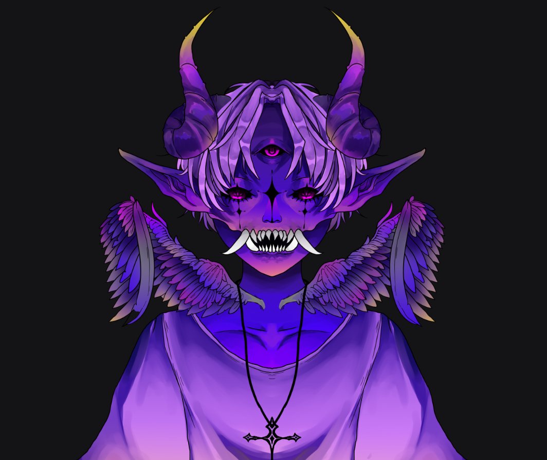 VTUBER demon rig by ingestfluid on DeviantArt