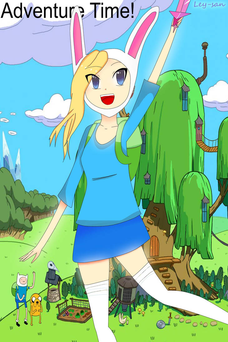 Fionna Adventure time by Ley-san on DeviantArt
