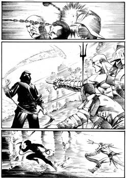 Ninja vs Gladiators Page 2