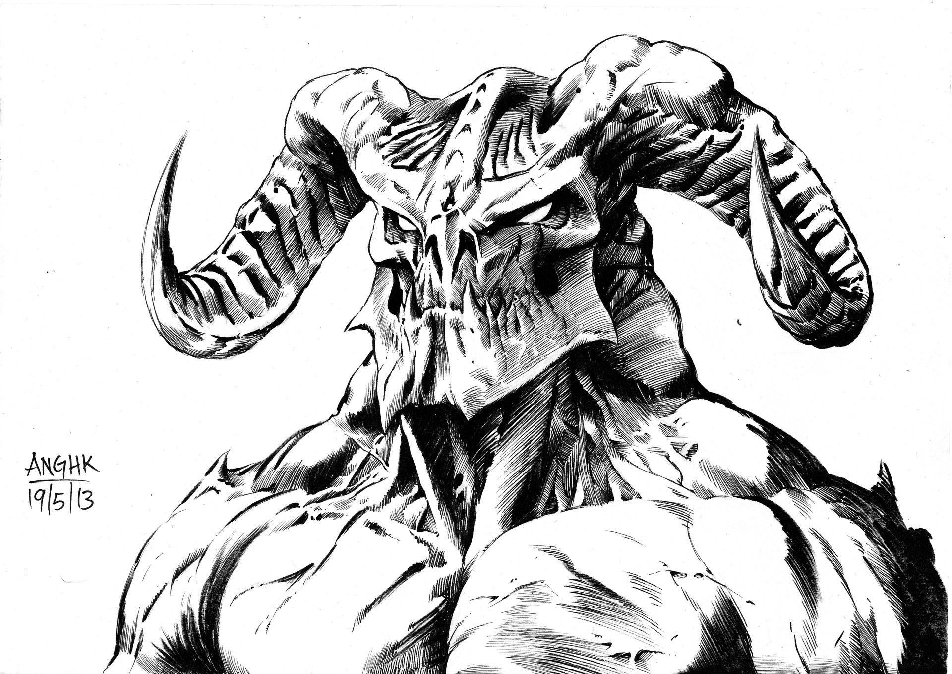 Demon sketch