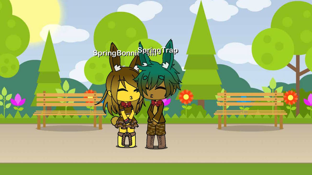 Spring Trap X Roxanne SpringTrap x Female! SpringBonnie by MxFrankieBear696 on DeviantArt