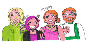 Numberjacks Humans Deviantart Humanized Numberjacks by MissAbigailWyatt on DeviantArt