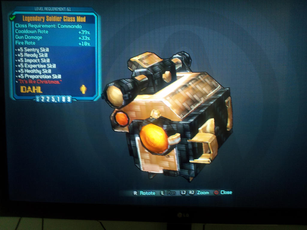 BL2 61 Commando Gear: Legendary Commando class mod by Taranuka on ...