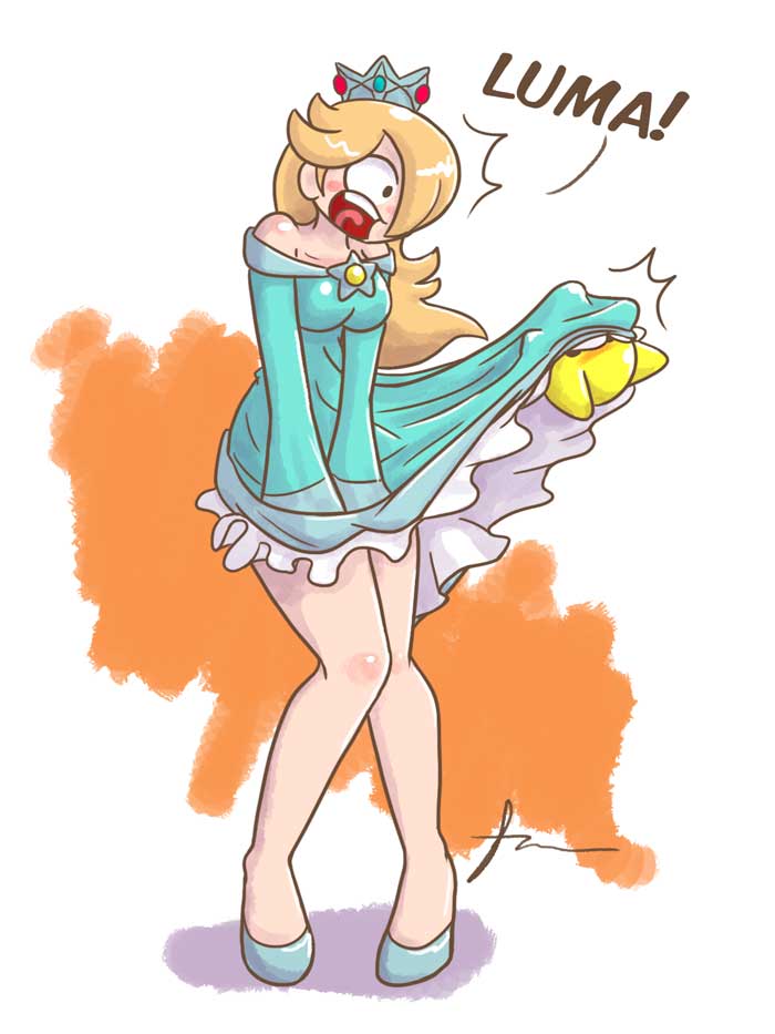 Rosalina in Luma's trouble