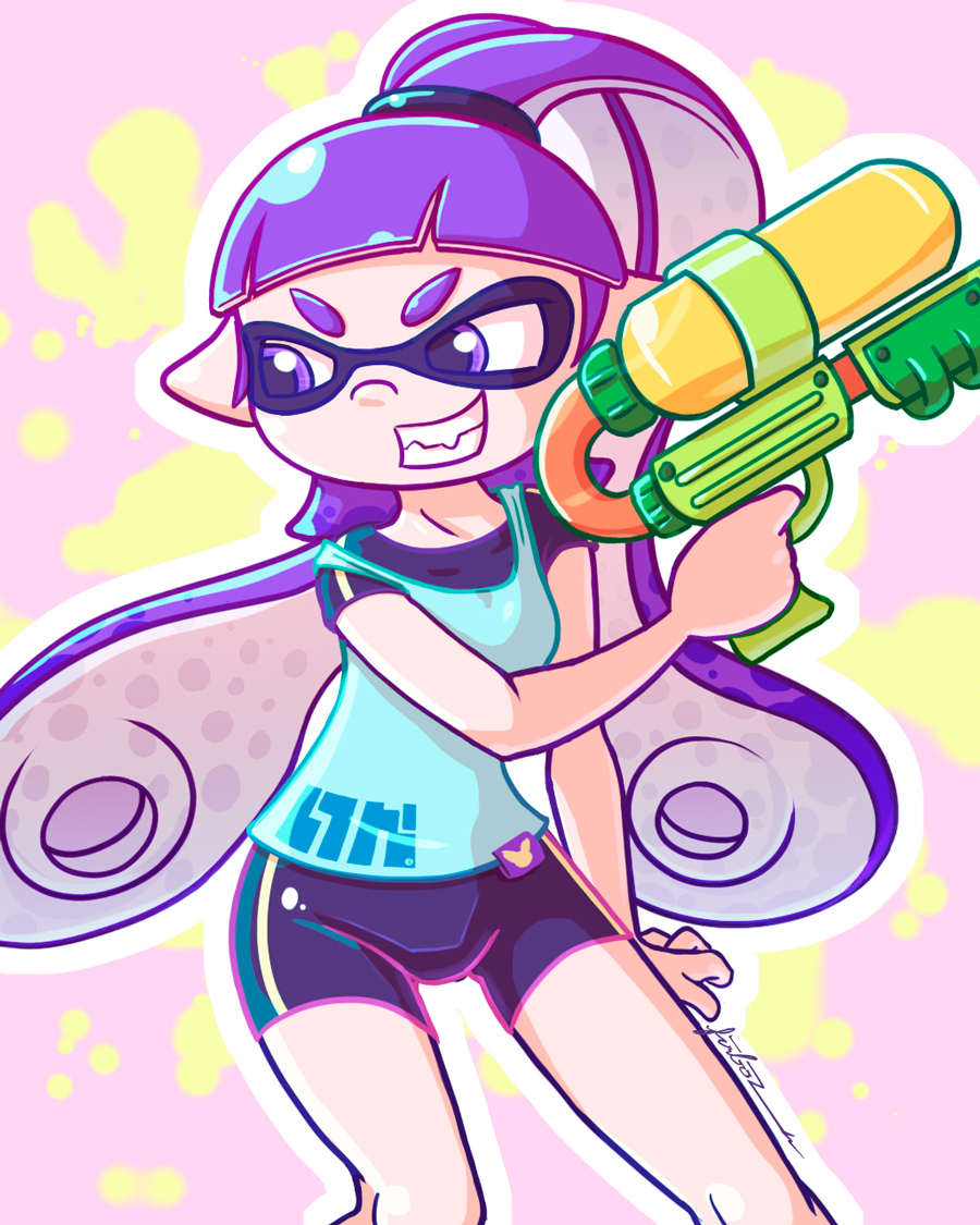 Splatoon Inkling by Furboz on DeviantArt
