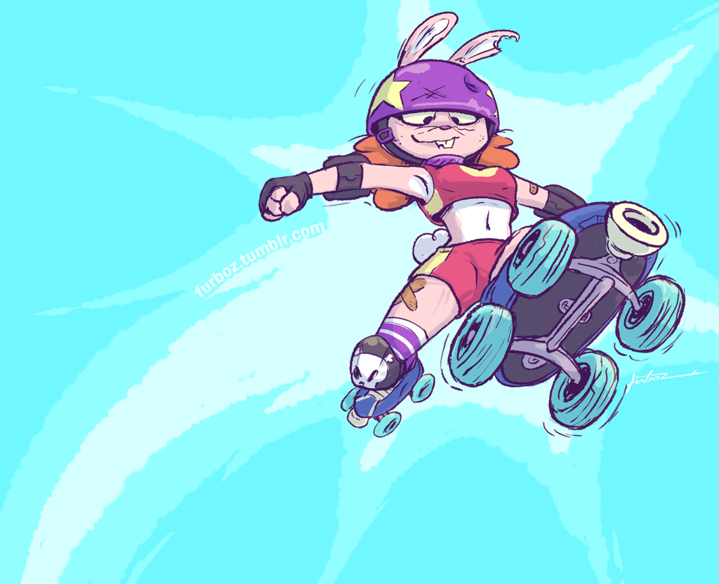 Roller Bunny