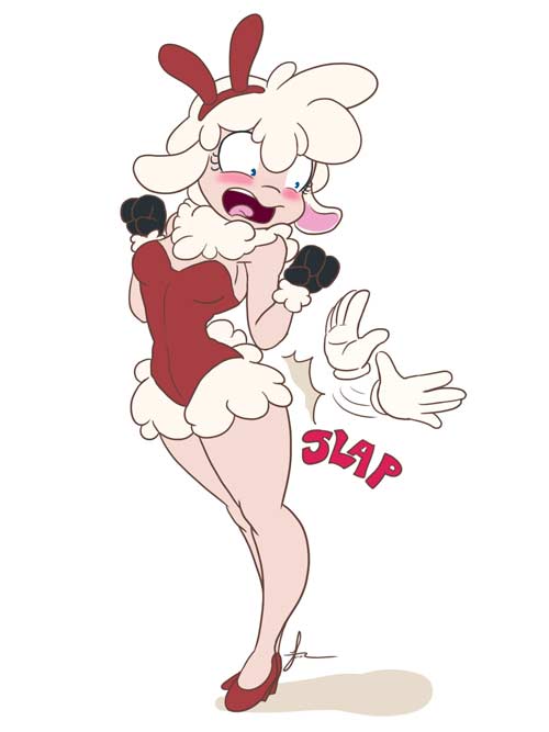 Sheep bunny suit