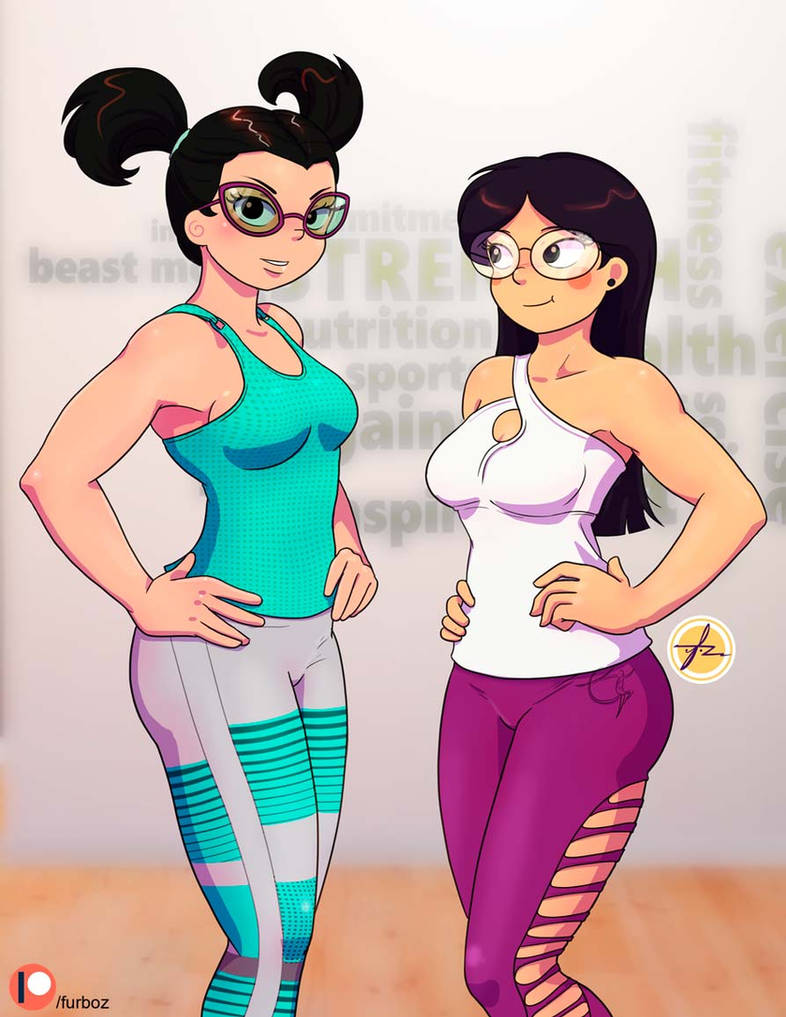 Tootie and Candy Commission by Furboz