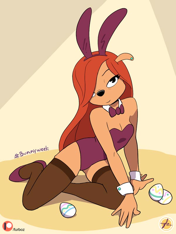 Not Roxanne Easter Bunny by Furboz