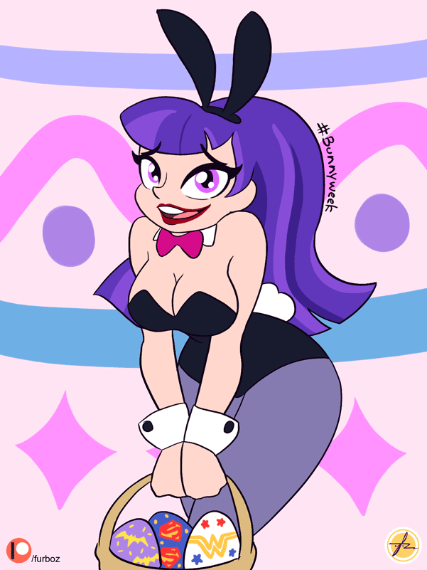 Zatanna Bunny ANIM by Furboz