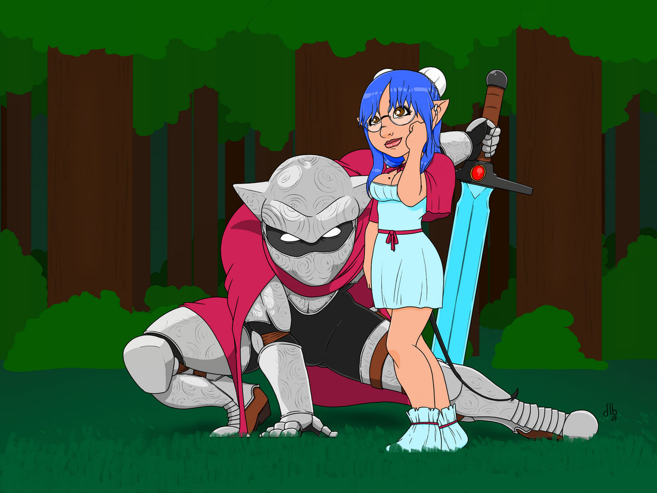 Deviantart Imp Imp and her Knight by Dto on DeviantArt