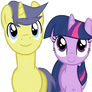 Blue Star and Twilight Sparkle
