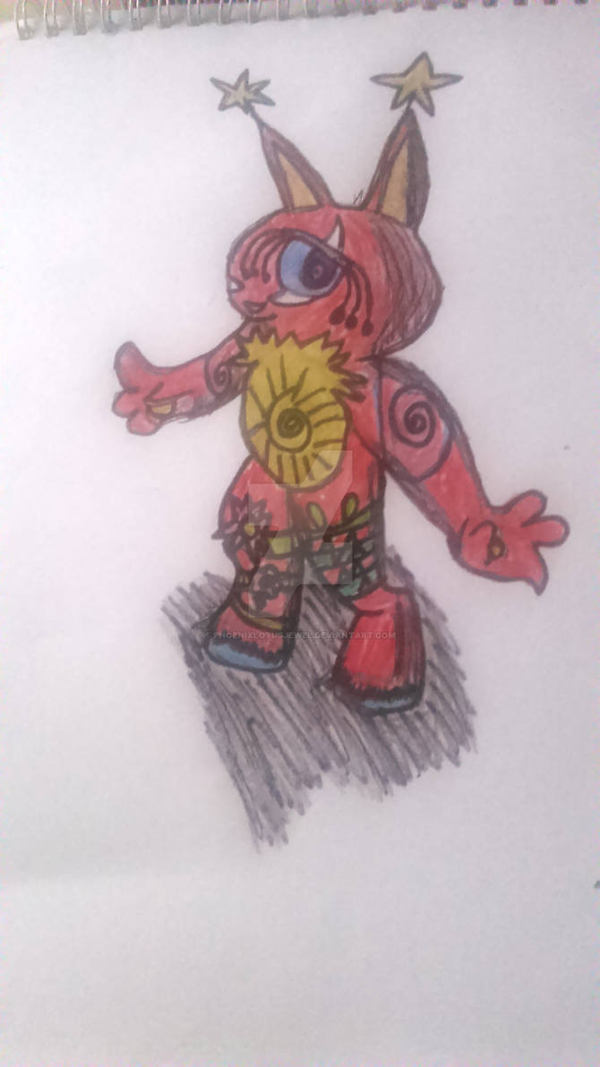 Tribal elemental Rabbit by PhoenixLotusJewel on DeviantArt