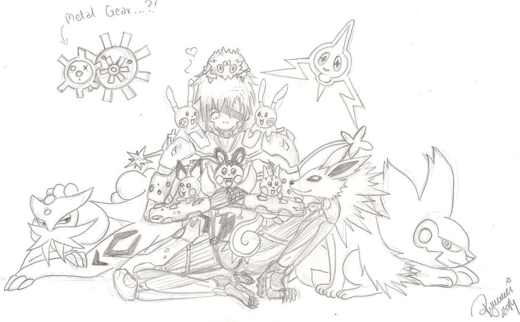 Raiden's Pokemon Team by Ryuumei-san on DeviantArt