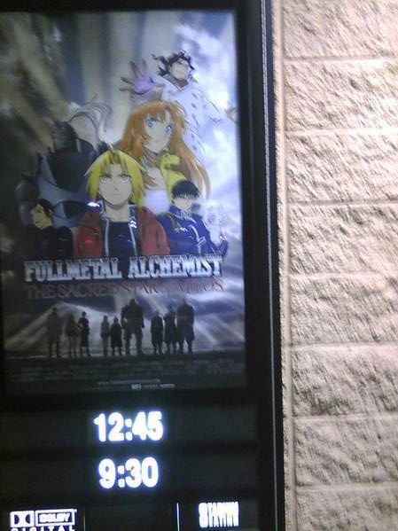 FullMetal Alchemist Movie: Sacred Star of Milos