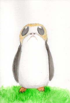 Star Wars - Porg (Watercolor)